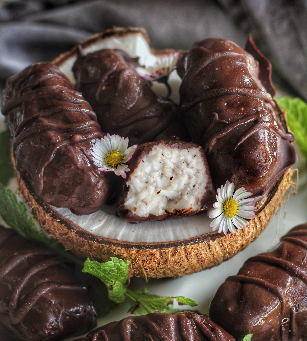 Bounty Bars Recipe Treat Healthy Piece of Cake